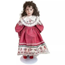 Bambola porcellana vintage - bambola, 23"