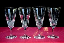 BACCARAT Lato Côte D'Azur 4 Tall Pultio Prosecco Flute Champagne Cristallo UK