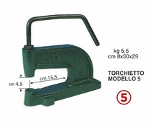 TORCHIETTO n° 5 PROFESSIONALE PER BOTTONI BORCHIE RIVETTI OCCHIELLI E ACCESSORI
