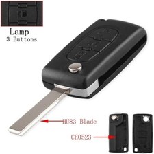 Guscio chiave 3 tasti luce"