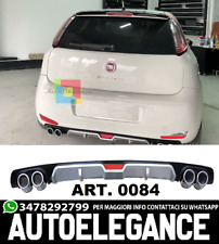 FIAT PUNTO / PUNTO EVO DIFFUSORE SOTTO PARAURTI DIFFUSORE 4 SCARICHI ABS -