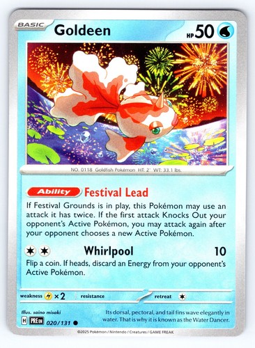 Goldeen common evoluzioni - sv:,