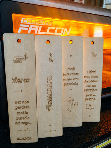 Segnalibro legno - segnalibro,