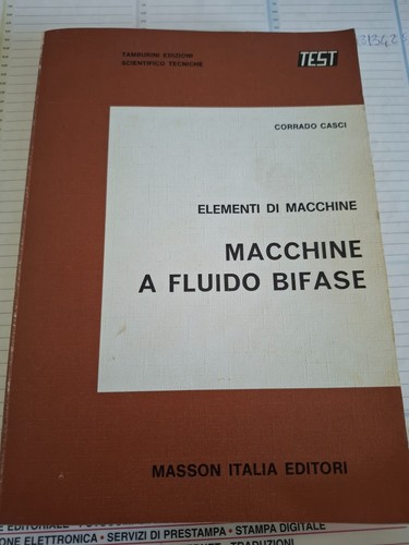 Elementi macchine fluido - macchine,