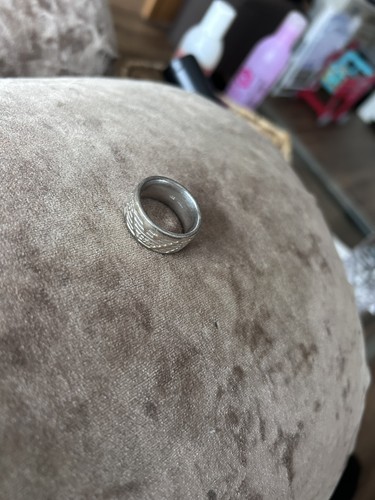 Anello fascia argento - anello,