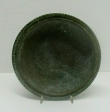 🟢  ANTICO VASSOIO EPOCA 900 IN METALLO  E IN PATINA D'EPOCA -  M-737-