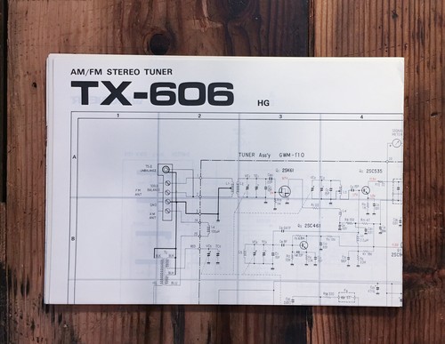 Pioneer 606 sintonizzatore - pioneer, tx-606