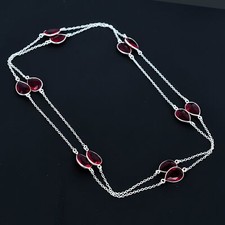 Collana gioiello con pietre