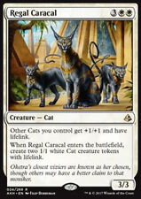 MTG REGAL CARACAL FOIL EXC - LINCE REALE - AKH - MAGIC