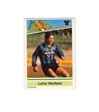 Lothar Matthaus Inter FC Forza Campioni Card 1990