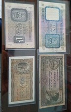 Lotto 4 BANCONOTE - Antiche