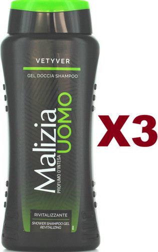 Malizia uomo gel - pz, doccia
