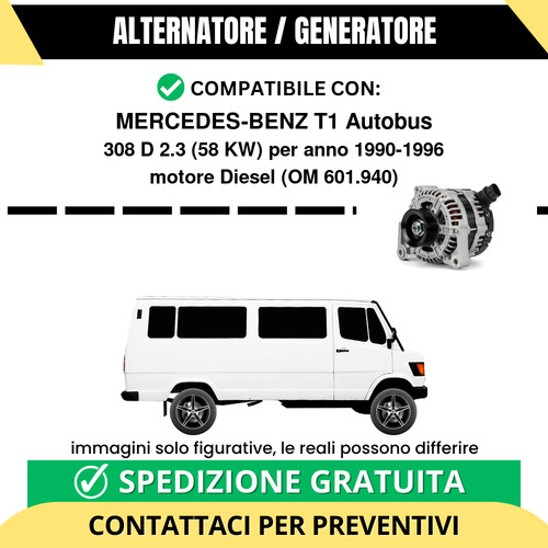 Alternatore mercedes benz - alternatore, mercedes-benz