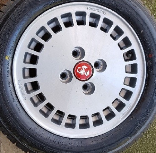 Coprimozzo abarth fiat - coprimozzo, uno