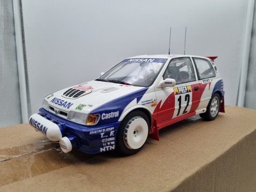 Nissan sunny gti r rally - 1/18,