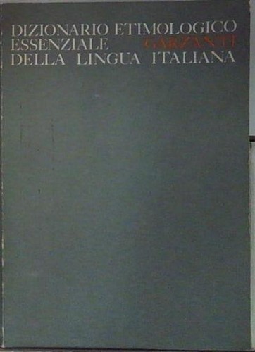 Dizionario etimologico - dizionario,