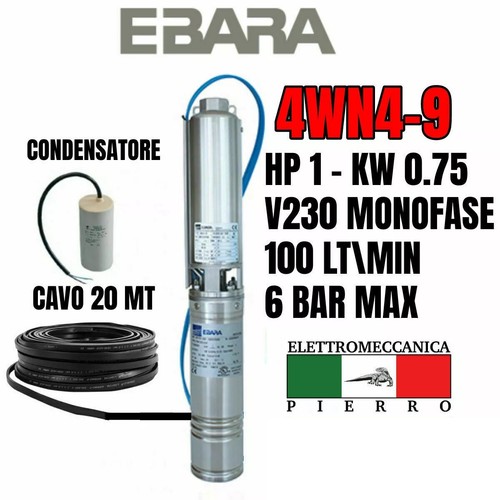 Pompa sommersa per pozzi - pompa,
