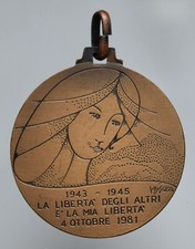 Medaglia Biella 1943 1945