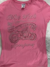 Moto con strass rosa (Harley)