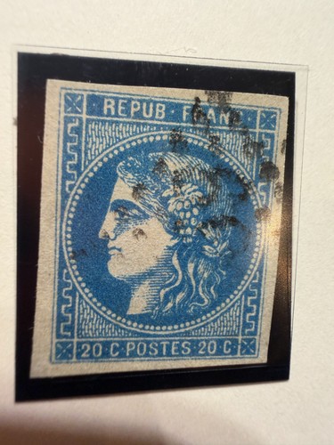 Timbre 45a 20c - 🦬timbre, n°45a