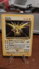 Carta Pokemon Vintage Set Base ZAPDOS 16/102  Front NearMint  back Good/exc ITA