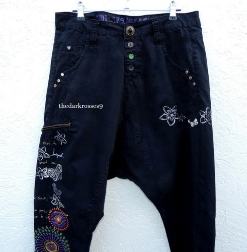 Pantaloni harem desigual - pantaloni,