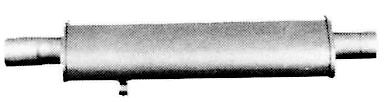 Marmitta silenziatore scarico