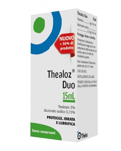 Thealoz duo thèa 15ml - duo,