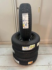 4 PNEUMATICI INVERNALI BRIDGESTONE BLIZZAK 185/65/15 88T CON CERCHI DI ACCIAIO