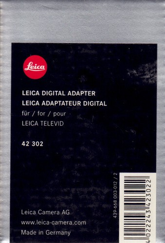 Leica 42302 adattatore - leica,
