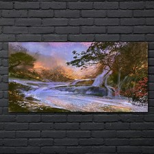 Ölgemälde Kunst Natur 140x70