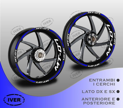 Adesivi cerchi moto - , yamaha
