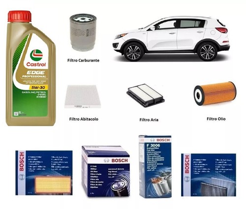 Tagliando bosch olio per kia - +,