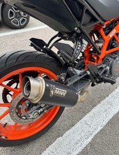 TERMINALE DI SCARICO MIVV GP PRO INOX BLACK KTM DUKE 125/390 21 22 23 EURO5