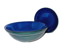 Vintage Denby Metz verde blu
