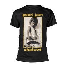T-shirt nera Pearl Jam