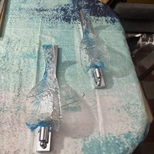 Coppia Di Applique Acciaio