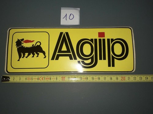 Adesivo agip auto moto 22x8 - moto,