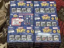 Funko Bitty Pop! Marvel Spider-Man Confezione da 4 - Scegli il tuo Pop / Inseguimento / Scatola