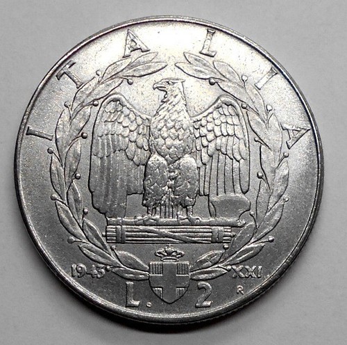 Lire 1943 quasi fdc - lire,