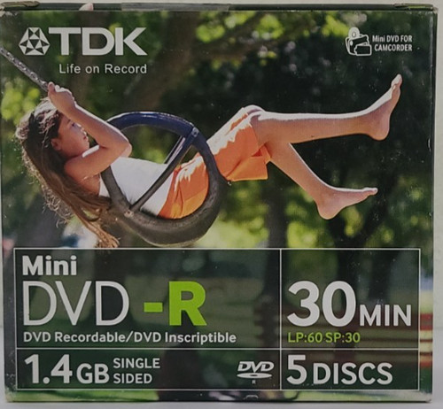 Tdk mini dvd r14jcec - mini, dvd-r14jcec