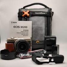 Canon EOS M200 Gold Kit – Tokyo 2020 Edition | Solo 5000 esemplari | PERFETTA!