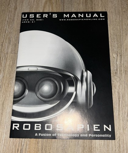 Robosapien manuale utente