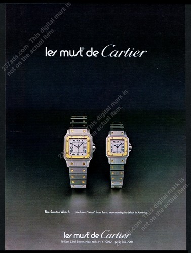 Orologio cartier santos 1979 - 1979, 2