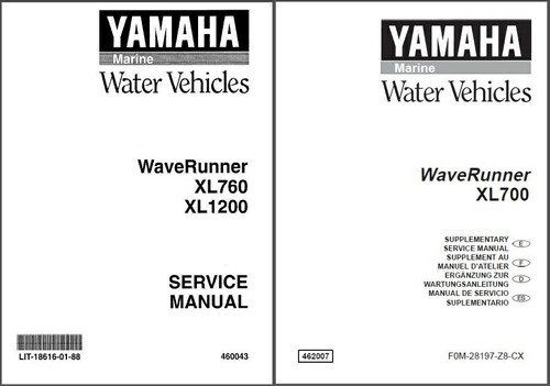Yamaha waverunner xl700 - yamaha, xl760