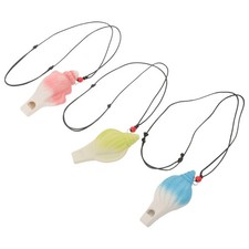  Set di 3 fischietti in