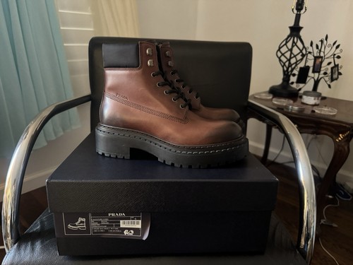 Stivali uomo pelle prada - stivali,