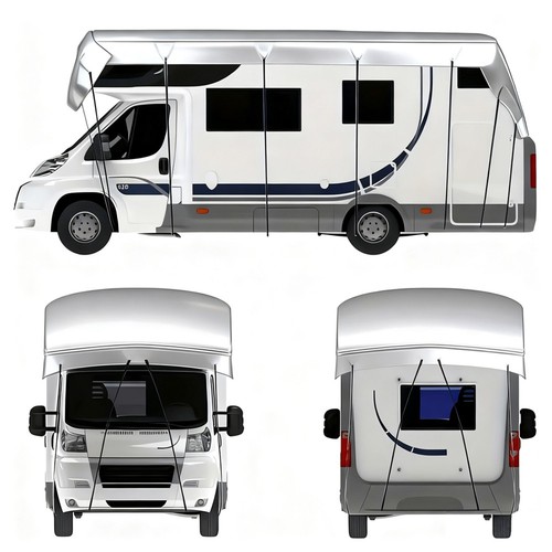 Copertura camper grande misura