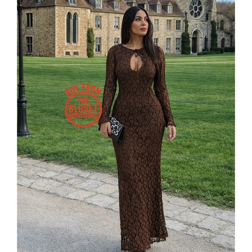 Maxi abito sera elegante in - abito, da