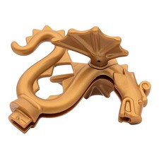 Playmobil statua drago dorato
